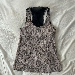 Lululemon Cheetah Print Tank Top